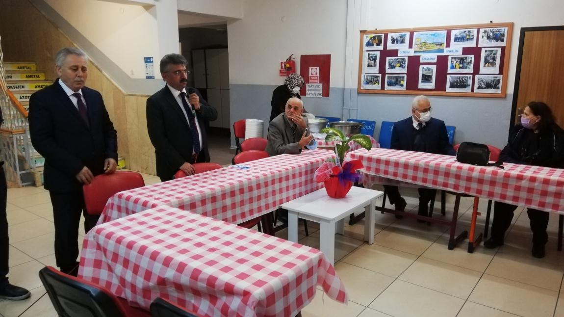 İlçe Milli Eğitim Müdürümüz Mustafa ÖZDEMİR'in 24 Kasım Öğretmenler Günü Ziyareti