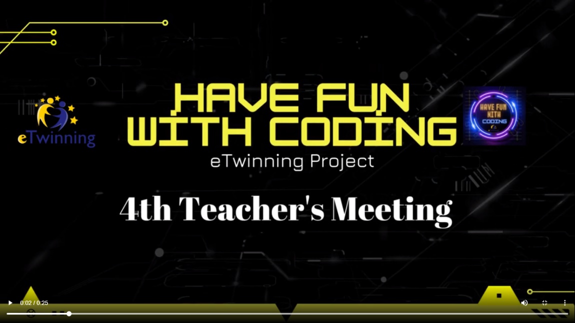 Have Fun with Coding - 4. Öğretmen Toplantımız